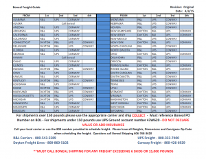 Freight Guide